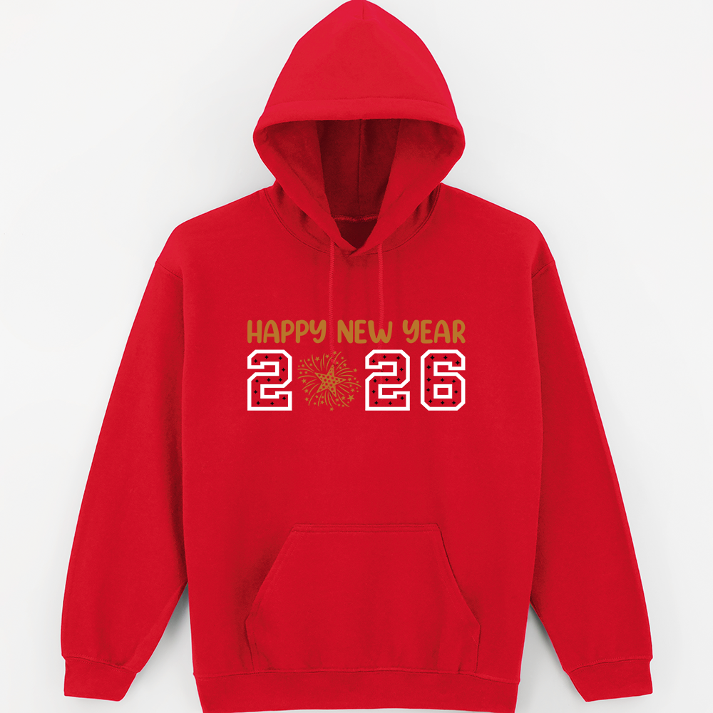 Happy New Year Sterne Hoodie