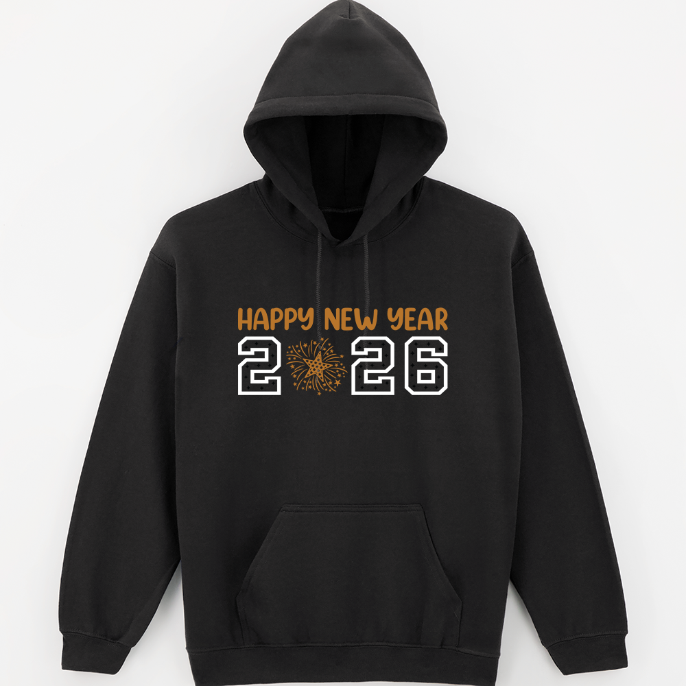 Happy New Year Sterne Hoodie