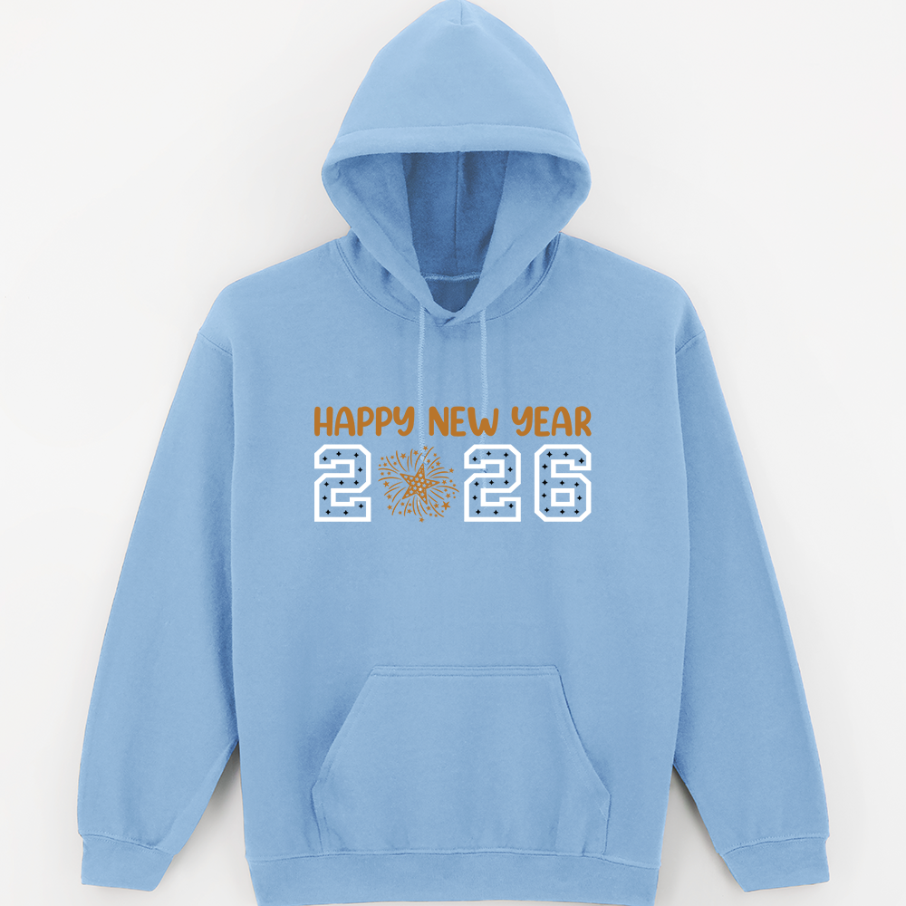 Happy New Year Sterne Hoodie
