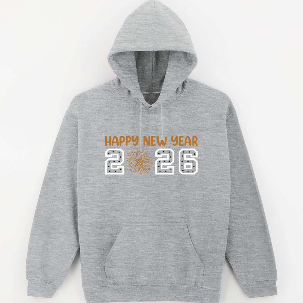 Happy New Year Sterne Hoodie