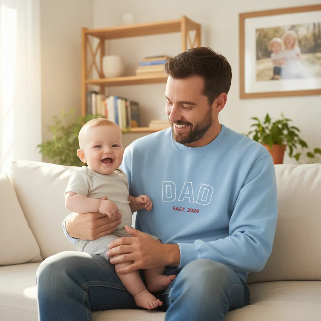Sweatshirt DAD EAST. - mit Personalisierung