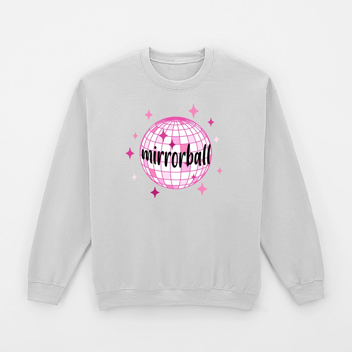 Discokugel - verschiedene Farben und eigener Text Sweatshirt