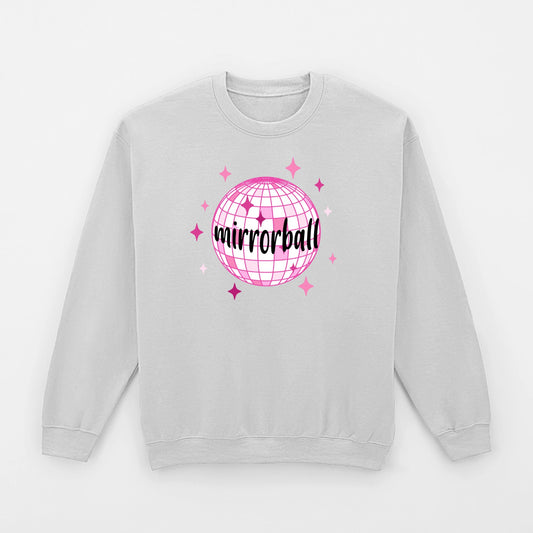 Discokugel - verschiedene Farben und eigener Text Sweatshirt