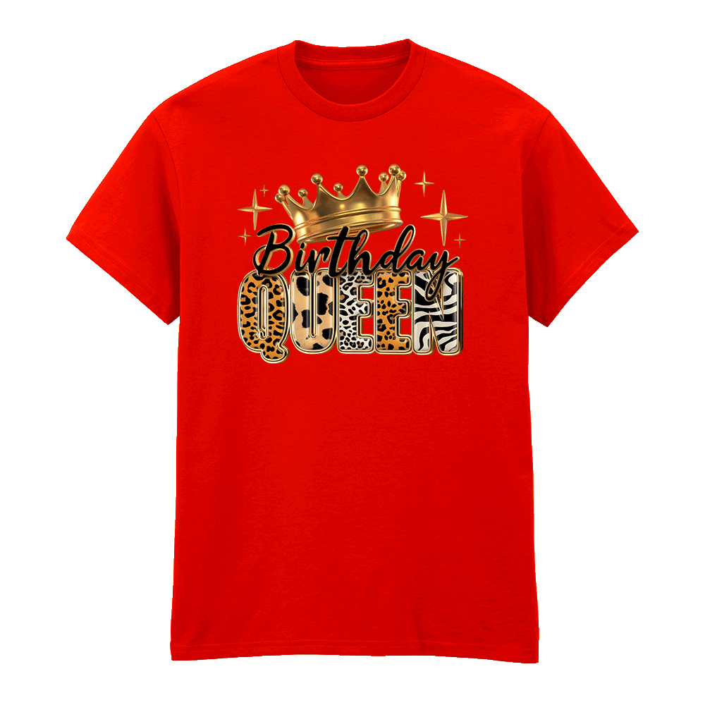 T-Shirt<br>Birthday Queen Tier-Look