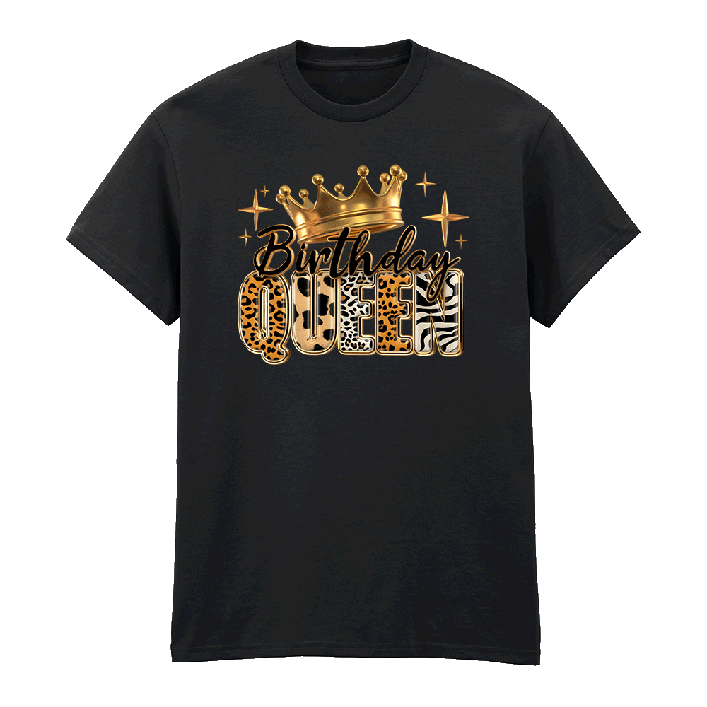T-Shirt<br>Birthday Queen Tier-Look