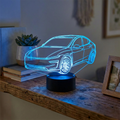 Acrylglas Tischleuchte Auto Model Y Juniper