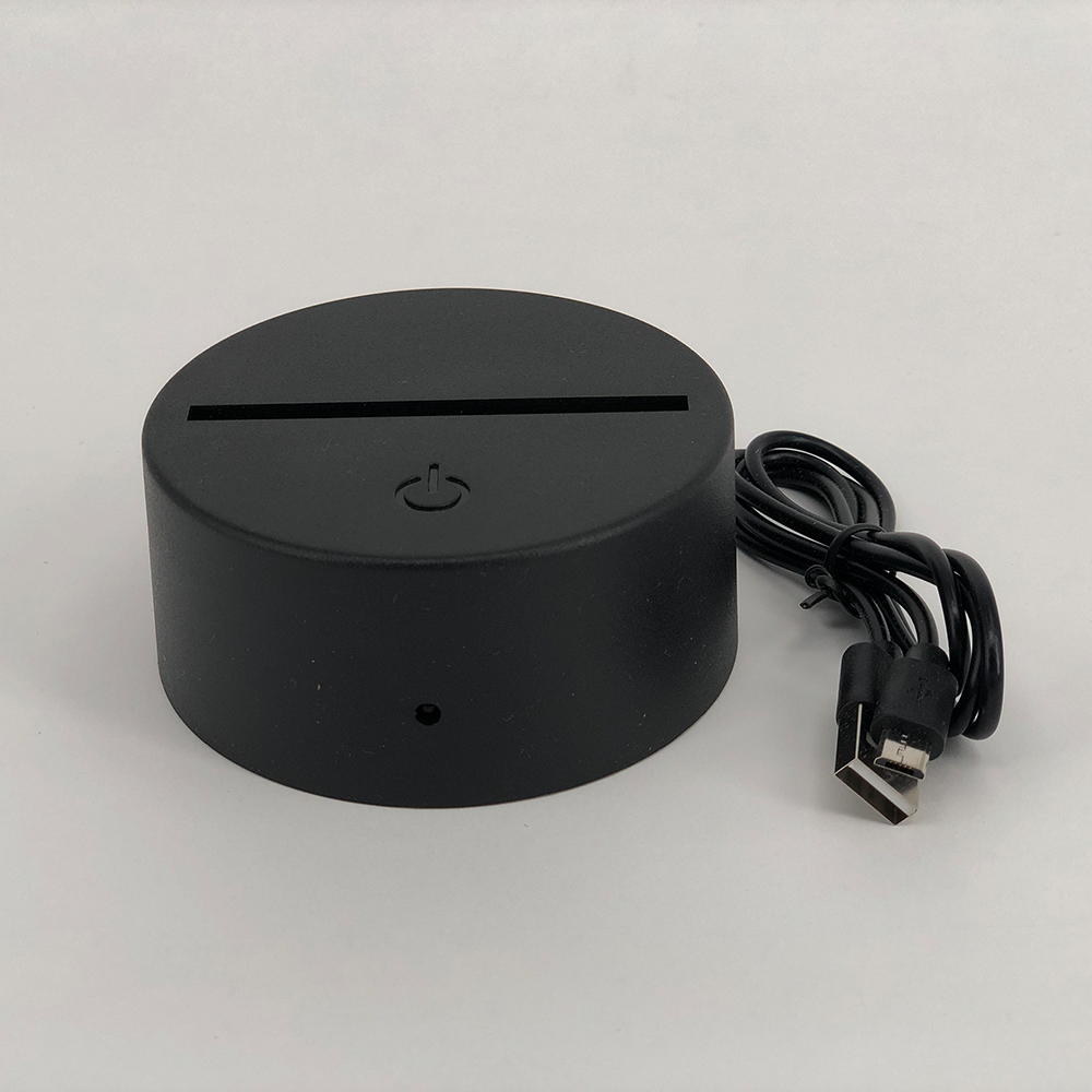 Personalisierte Acrylglas Tischleuchte - Wikingermädchen